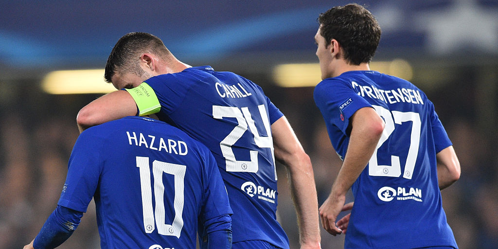 Chelsea 3-3 Roma: Eden Hazard header rescues point for hosts