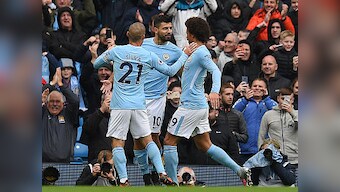 Premier League: Manchester United's shock defeat to Huddersfield lets rivals City move five points clear at top