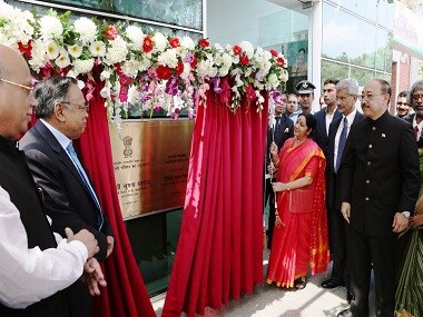 Sushma Swarajs Bangladesh visit: External Affairs Minister opens Indian high commissions new office complex in Dhaka