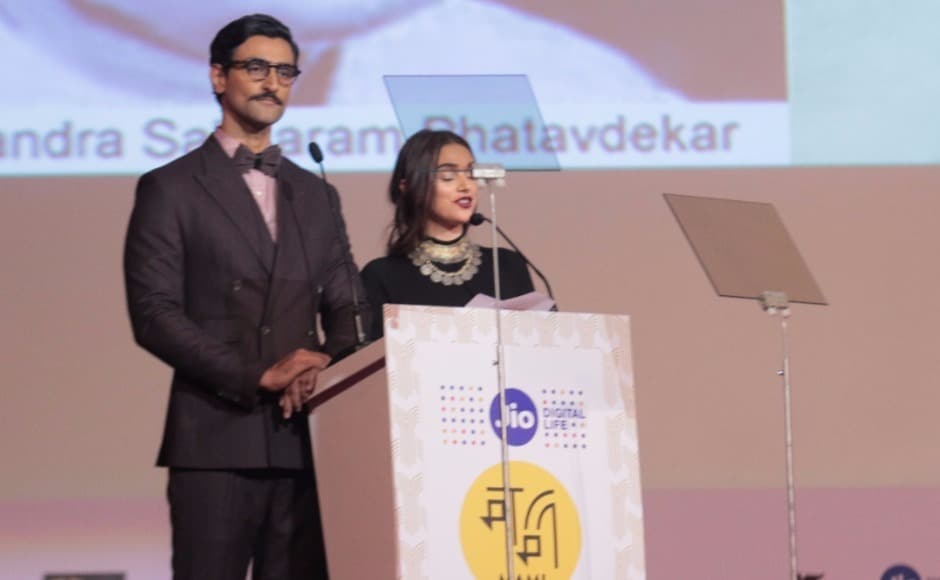 Kunal Kapoor and Aditi Rao Hydari, the hosts for the evening Kunal Kapoor and Aditi Rao Hydari, the hosts for the evening
