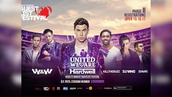 Hardwell to headline day 3 of World's Biggest Guestlist Festival in Mumbai in December