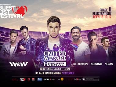 Hardwell to headline day 3 of World's Biggest Guestlist Festival in Mumbai in December