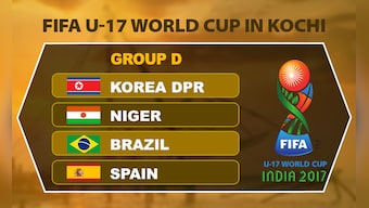 FIFA U-17 World Cup 2017: Brazil and Spain heavy favourites in Group D, but Korea DPR, Niger can surprise