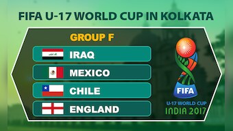 FIFA U-17 World Cup 2017: Group F shapes up to be tightest with fancied England, Mexico, Chile and Iraq