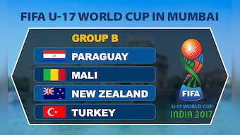 FIFA U-17 World Cup 2017: Devoid of big names, Group B has potential to throw up surprise packages