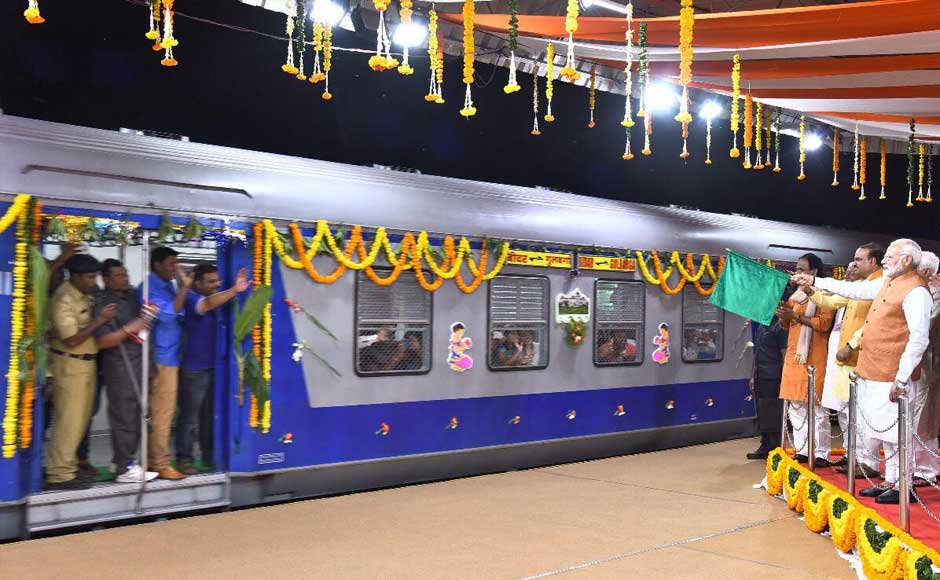 The train will reduce the distance between Bengaluru and New Delhi by 380 kilometres and travel time by six to eight hours. The new track will also provide direct rail connectivity from Bengaluru to Bidar in the state's northern region, about 690km away from the state capital. The train will reduce the distance between Bengaluru and New Delhi by 380 kilometres and travel time by six to eight hours. The new track will also provide direct rail connectivity from Bengaluru to Bidar in the state's northern region, about 690km away from the state capital.