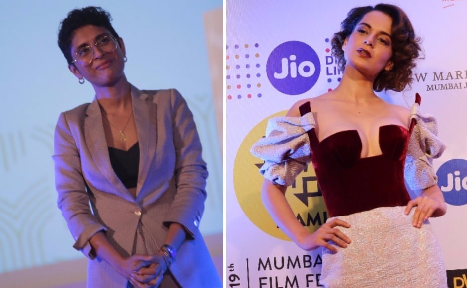 Festival chairperson, Kiran Rao, hosted the event. (R) Kangana Ranaut was among the celebrities seen on the red carpet. Festival chairperson, Kiran Rao, hosted the event. (R) Kangana Ranaut was among the celebrities seen on the red carpet.