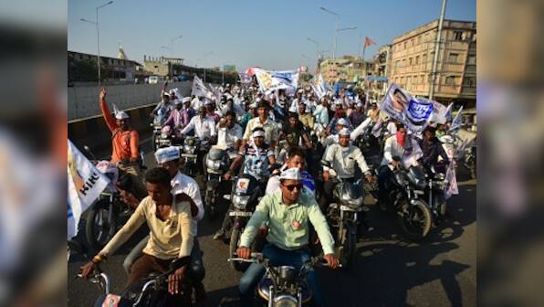 AAP kicks off election campaign in Gujarat with roadshow, terms BJP govt 'arrogant', 'corrupt'