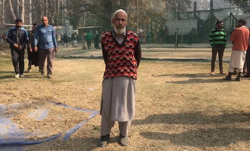 Abdul Rashid Ganie, 75, is one of the oldest National Conference members. Sameer Yasir/Firstpost