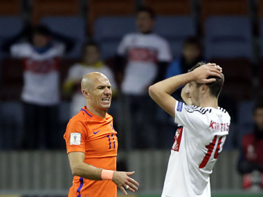 FIFA World Cup 2018 qualifiers: Netherlands need 'a miracle' to qualify, says Arjen Robben FIFA World Cup 2018 qualifiers: Netherlands need 'a miracle' to qualify, says Arjen Robben