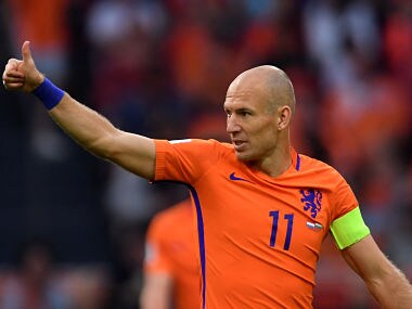 FIFA World Cup 2018 qualifiers: Captain Arjen Robben still believes Netherlands can qualify for tournament
