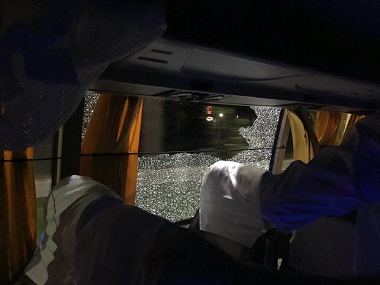 India vs Australia: Guwahati police make four more arrests over stone thrown at visitors' tour bus India vs Australia: Guwahati police make four more arrests over stone thrown at visitors' tour bus