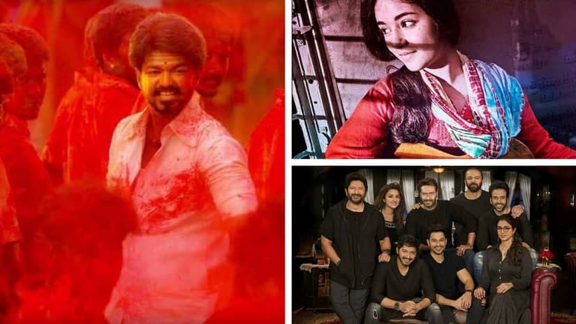 Clockwise: Mersal, Secret Superstar, Golmaal Again. Images via Facebook
