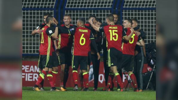 FIFA World Cup 2018 qualifiers: Belgium come from behind to beat Bosnia and Herzegovina in seven-goal thriller