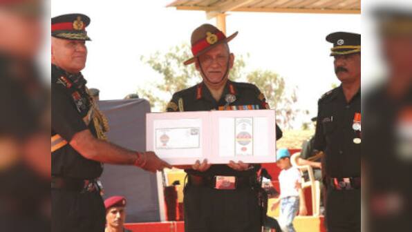 Bipin Rawat presents President's Standard to army's 47th Armoured Regiment, asks forces to be ready for security challenges