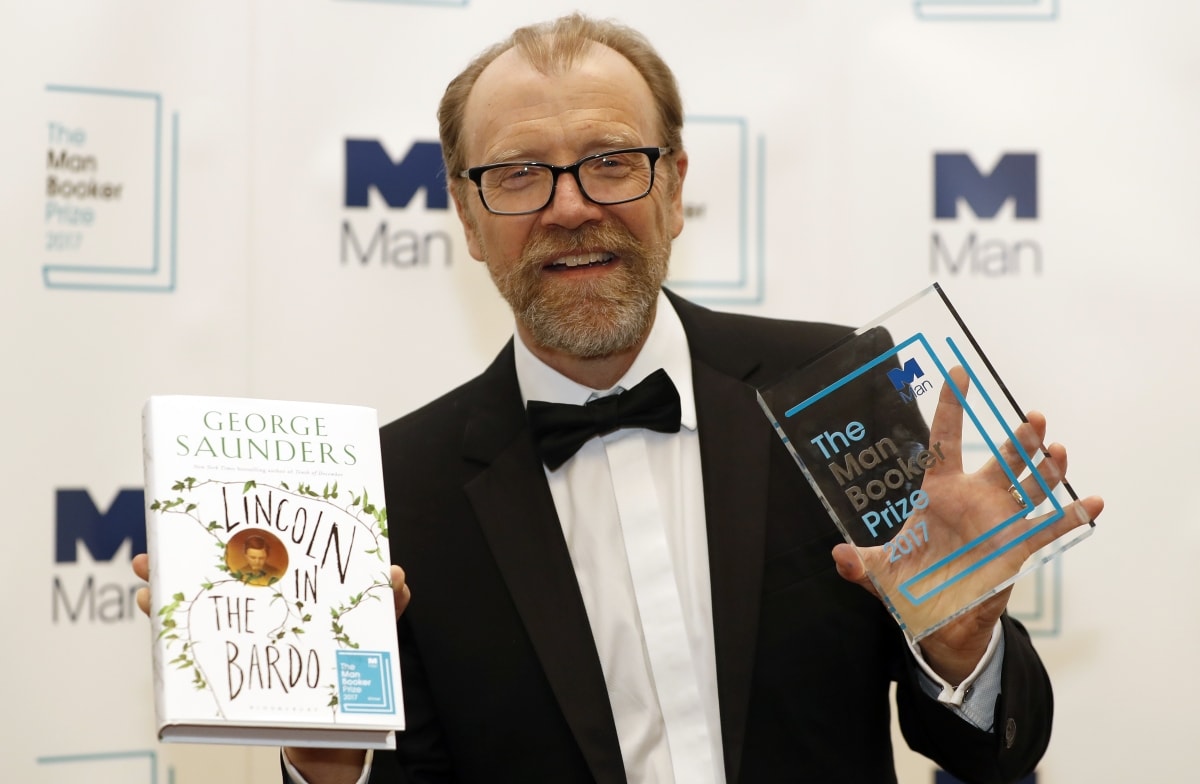 US author George Saunders win 2017 Man Booker prize for novel on death of Abraham ...1200 x 784