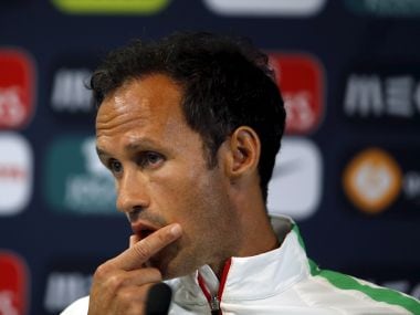 Portugal's national soccer player Ricardo Carvalho attends a news conference at Alvalade stadium in Lisbon, Portugal September 3, 2015. Portugal will face France in a friendly game on Friday. REUTERS/Rafael Marchante - GF10000191748