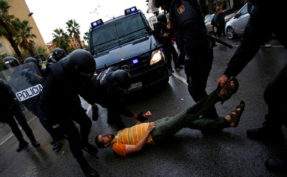 The vote has stoked passions in the wealthy northeastern region, pitting Catalan leaders against the central government in one of the biggest crisis to hit Spain since democracy was restored after death of dictator Franciso Franco in 1975. AP The vote has stoked passions in the wealthy northeastern region, pitting Catalan leaders against the central government in one of the biggest crisis to hit Spain since democracy was restored after death of dictator Franciso Franco in 1975. AP