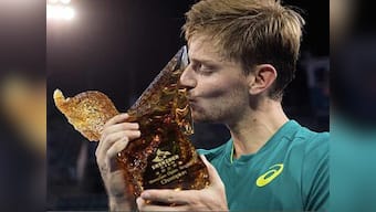 Shenzhen Open: David Goffin beats Alexandr Dolgopolov to clinch third career title