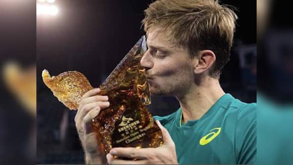 Shenzhen Open: David Goffin beats Alexandr Dolgopolov to clinch third career title