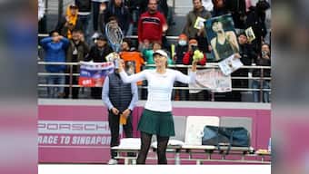 Tianjin Open: Maria Sharapova cruises past Peng Shuai to reach first final since return from doping ban