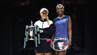 WTA Finals: Caroline Wozniacki beats Venus Williams for first time in eight attempts to claim maiden title