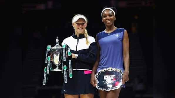 WTA Finals: Caroline Wozniacki beats Venus Williams for first time in eight attempts to claim maiden title