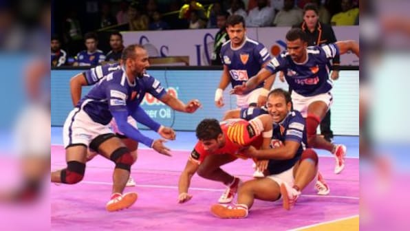 Pro Kabaddi 2018, Dabang Delhi vs Jaipur Pink Panthers, Match Highlights: Delhi hammer Jaipur