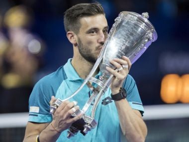 Kremlin Cup: Damir Dzumhur battles past Ricardas Berankis to clinch second ATP title