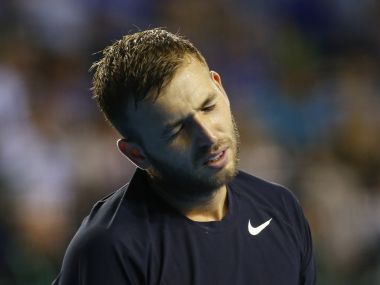 British tennis player Dan Evans banned for a year after testing positive for cocaine British tennis player Dan Evans banned for a year after testing positive for cocaine