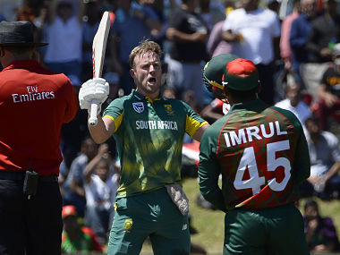 South Africa vs Bangladesh: AB De Villiers returns in style to blow away Tigers in Paarl South Africa vs Bangladesh: AB De Villiers returns in style to blow away Tigers in Paarl