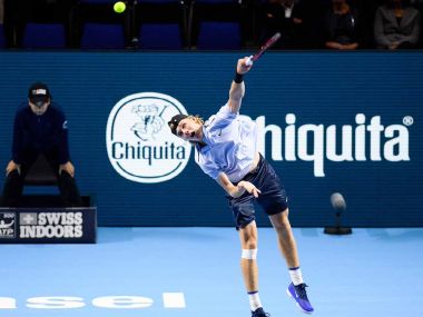Swiss Indoors: Denis Shapovalov battles past Yuichi Sugita, Roberto Bautista Agut sails into Round 2 Swiss Indoors: Denis Shapovalov battles past Yuichi Sugita, Roberto Bautista Agut sails into Round 2