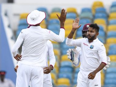 Zimbabwe vs West Indies: Devendra Bishoo's five-wicket haul hands Windies advantage on Day 2 of first Test Zimbabwe vs West Indies: Devendra Bishoo's five-wicket haul hands Windies advantage on Day 2 of first Test
