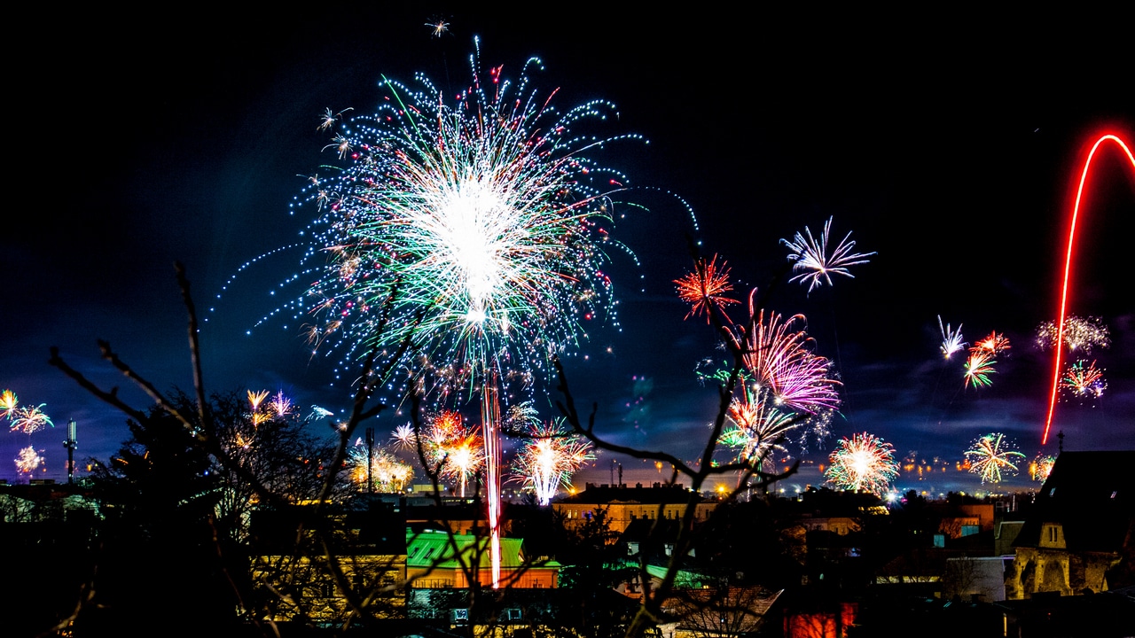 Diwali Fireworks photo 16x9