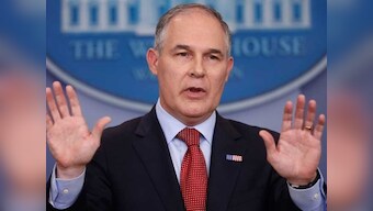 Donald Trump comes to Scott Pruitt's defence after accusations of lavish travel at taxpayers' expense arise against EPA chief