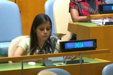 Pakistan rakes up Kashmir issue at United Nations, India's Eenam Gambhir calls it 'lonely voice in wilderness' Pakistan rakes up Kashmir issue at United Nations, India's Eenam Gambhir calls it 'lonely voice in wilderness'