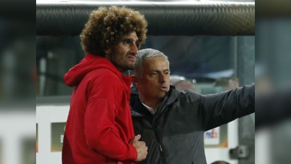 Premier League: Jose Mourinho admits surprise at Belgium playing Marouane Fellaini in World Cup qualifiers