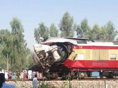 One dead, five injured as train collides with cement mixer on tracks from Ferozepur in Punjab