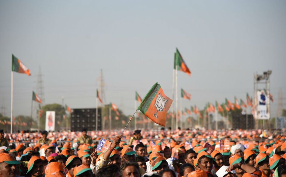 The prime minister addressed a rally organised by the state BJP chief on Sunday. He made a scathing attack on the Congress and the Nehru-Gandhi family, alleging that The prime minister addressed a rally organised by the state BJP chief on Sunday. He made a scathing attack on the Congress and the Nehru-Gandhi family, alleging that
