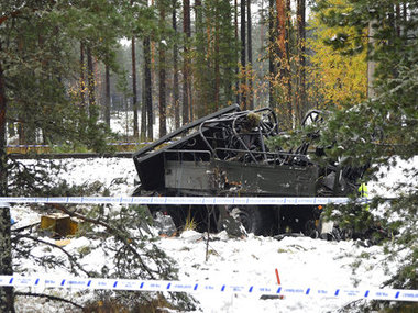 Four killed, several injured in Finland after train crashes into army truck Four killed, several injured in Finland after train crashes into army truck