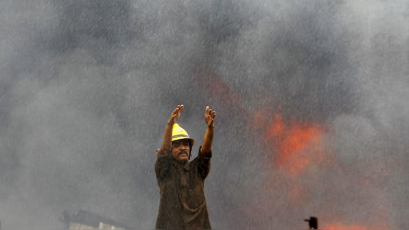 Fire breaks out at Reliable Tech Park in Navi Mumbai's Airoli; no one injured, fire tenders rushed to spot
