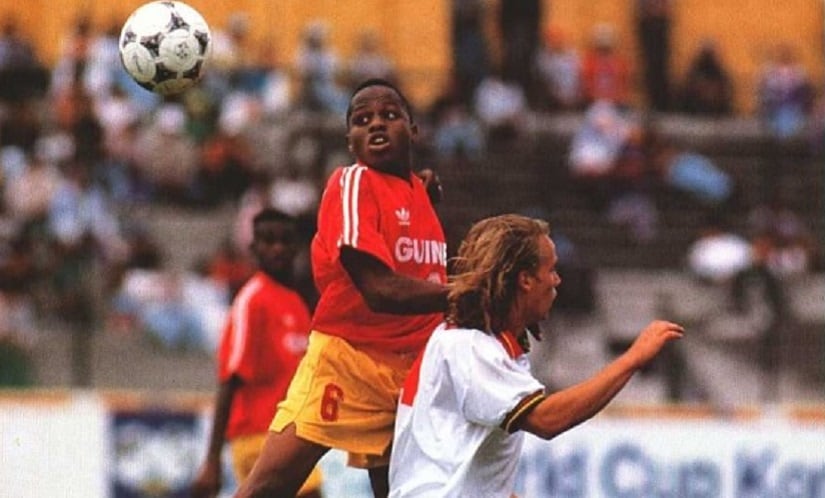 Guinea's Camara vies for the ball with Portugal's Cordeiro. Image courtesy: FIFA technical committee report