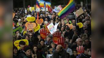Thousands march in Berlin against far-right AfD's debut in German parliament; decry racism, Islamophobia