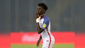 FIFA U-17 World Cup 2017:  USA's Tim Weah says his team felt they were 'playing at home' due to crowd's support