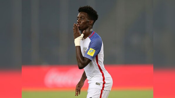 FIFA U-17 World Cup 2017:  USA's Tim Weah says his team felt they were 'playing at home' due to crowd's support