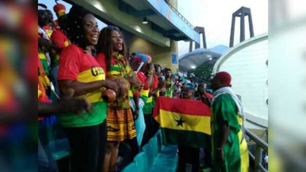 FIFA U-17 World Cup 2017: Ghana Supporters Union provide music for 'fleet-footed' Black Starlets' dance