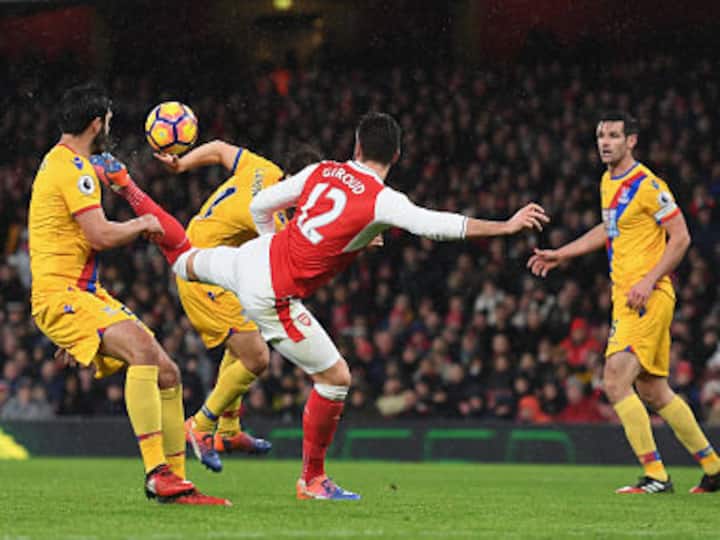 Watch: Olivier Giroud's breathtaking 'scorpion kick' which won the FIFA Puskas award