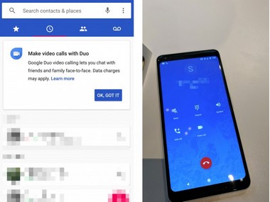 Google Duo starts integration with the Google Pixel's contact, messages and dialer applications Google Duo starts integration with the Google Pixel's contact, messages and dialer applications