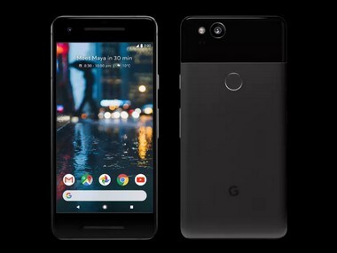 Representational image of Google Pixel 2 in Black.