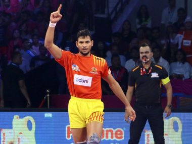 Pro Kabaddi 2018, Dabang Delhi vs Gujarat Fortunegiants, Match Highlights: Gujarat beat Delhi to post fifth straight win Pro Kabaddi 2018, Dabang Delhi vs Gujarat Fortunegiants, Match Highlights: Gujarat beat Delhi to post fifth straight win